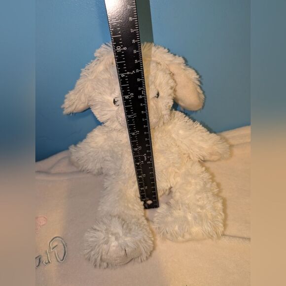 First Impressions White Rabbit Stuffed Animal Pre-owned - Picture 4 of 8